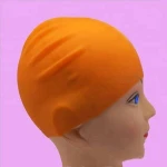 china supplier custom logo silicone swim caps free sample national flag swim caps bath cap
