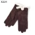 Import China Suppliers New Design Genuine Sheepskin Leather Winter Warm Driver Gloves For Women from China