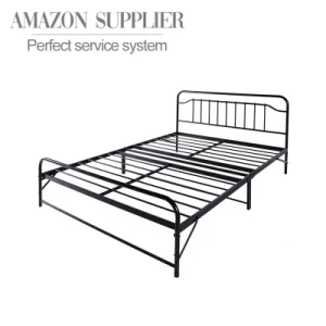 China Supply High Quality Single Metal Frame Folding Bed for Sale
