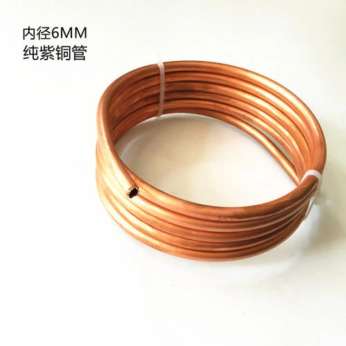 Chinese high quality thin wall copper pipe double wall round square rectangular hex copper tube price per meter