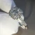 Import Classic Adjustable 1 Carat 1.5 Ca Diamond Ring Silver Plated Copper Wedding Jewelry Gift White Crystal Zircon Engagement Ring from China