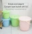 Import Cleaning accessories household 5-liter round bucket plastic water with handle from China