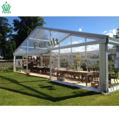 Clear Transparent PVC Material 200 People Party Tent for Outdoor Event