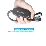 Clip Rechargeable Music Light 2 Arms 4 LED Book Light