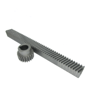 CNC steel straight gear rack and pinion gears M2 20*20*1000mm