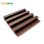 Co-extrusion Wooden Grain WPC Great Wall Panel Board Price
