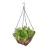 Import Coconut Fiber Square Flower Hanging Basket Decorative Basket 12 Inches from China