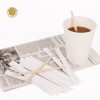 Coffee &amp; tea tools natural color bulk bamboo wooden stirrer coffee stir stick/coffee stick