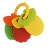 Import Color Fruit Shape Teether baby Rattle molar toy Kids Teether Cute silicone Macaron from China