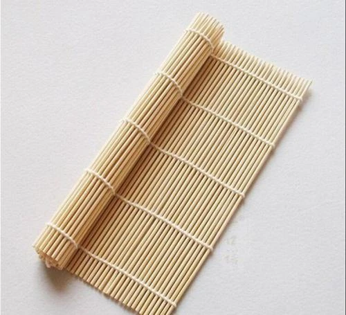 Colorful natural bamboo sushi rolling mat on sale sushi use