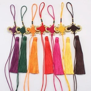 colorful tassel fringe for car keychain home decoration