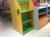 Import Colorful wooden kids furniture used daycare fashion kids bookshelf from China