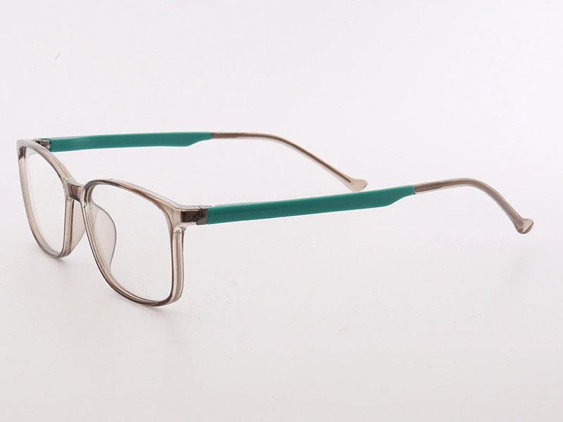 comfortable full frame TR90  transparent brown champagne gray spectacles specs frames glasses optical eyewear tr90
