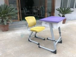 Comfortable Standard Classroom School Kids Height Adjustable Desk And Chair School furniture