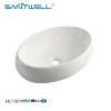 Commercial Ceramic Basin Sink Bowl In Bathroom