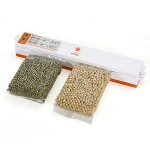 Compact Design Vacuum Sealer for Food Automatic Food Saver Machine with Starter Kit Rolls