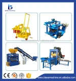 Compact structure adobe brick making machine exhibited at Canton fair