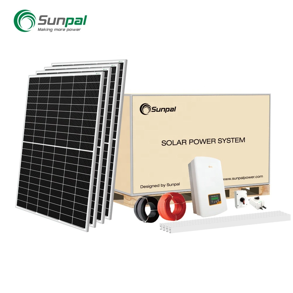 Complete Solar Panel System On Grid Tied Solar System 1KW 2KW 3KW 4KW 5KW 6KW 7KW 8KW 9KW 10KW EU US