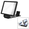 Consumer electronics promotion gift plastic 3D enlarged screen mobile phone screen magnifier with stand