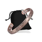 Copper Bracelets for Women Men Vintage Flower Copper Bracelets for Arthritis Pain Relief High Solid Copper