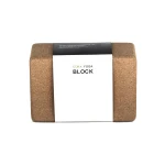 Cork Logo Eco Design Pilates Custom Yoga Block