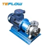 Corrosion resistant chemical circulating stainless steel magnetic drive chemical pump
