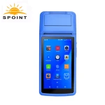 Cost effective Android 6.0 NFC POS Machines Mobile All In One Touch POS System with Printer ,standard android NFC Top up POS M1