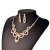 Import Costume jewelry in Cubic zirconia butterfly necklace jewelry set gold color RS61 from China