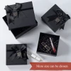 Creative buy Ready to ship decorated gift box packaging birthday explosion large black card mens gift box set luxury