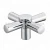 Import Cross head knobs Zinc ally faucet handle, faucet accessory, basin tap parts from China