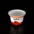 custom 8oz PP hard disposable plastic cup for yogurt