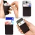 Import Custom Black Silicone Mobile Phone Card Holder from China