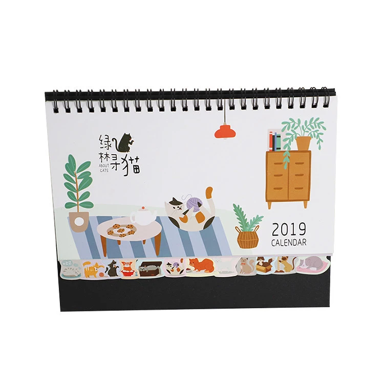 Custom Cute Desk Calendar Planner Calendars 2020 Desktop Calendar