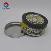 Custom Design Pressitins Sealed Metal Weed Cans Packaging With Plastic Top
