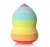 Import Custom designed colorful cosmetic rainbow makeup sponge from China