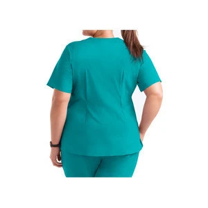 Custom fashionable scrubs nurse hospital uniform