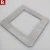 Import Custom hairline finish brushed anodized Aluminum Switch plate in different colors snow fall finish front back socket panel board from China
