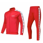 Custom Logo Suit Sweatsuit Sets Tracksuit Mens Sport Jogging Tracksuits Set Plain Soccer Tracksuit