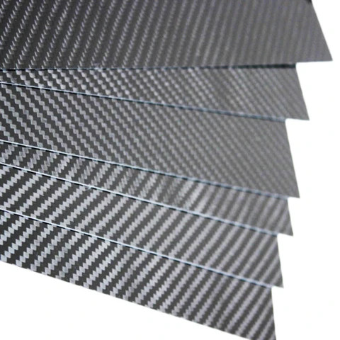 Custom made 1mm 1.5mm 2mm 2.5mm 3mm plate (epoxy resin) carbon fiber plate sheet