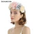 Import Custom NEW Artificial flower headband Fancy floral wedding headpiece girls women color headdress Bridal hair accessories from China