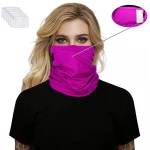 Custom new face maskes scarf fashion women face maskes bandana scarf