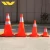 Custom orange traffic warning cones sleeves roadway safety for vehicles