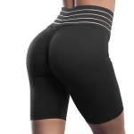 Custom polyester running compression tights fitness shorts for women
