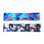 Custom Printed Cotton Organic Fabric Elastic Hip Circle Polyester Resistant Bands