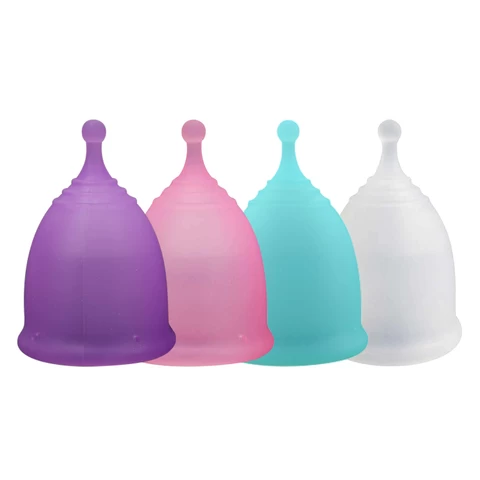 Custom Size 100% Medical Material No Side Leakage Reusable Menstrual Cup Holder