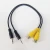 Custom Stereo 2.5MM 3.5MM Mono Male Plug Jack Power RCA AV AUX Cable Audio Cables