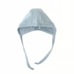 Customized 100% Cotton Stylish Baby Cap with ties Knitted Baby Cap