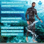 Customized Camo Neoprene wetsuit spearfishing ,New design NEOPRENE  camo wetsuit 7mm