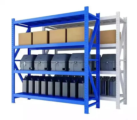 Buy Customized Factory Supply Industrial Workshop Display Shelving Iron ...