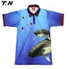 Customized fishing wear, tournament fishing jerseys wholesale